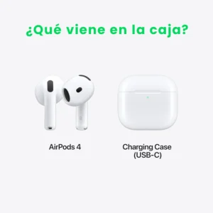 Audífonos Bluetooth Genéricos Tipo AirPods 4 - ANC Adaptativo - Imagen 5
