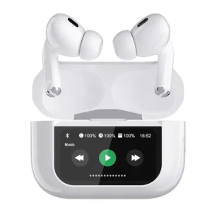 Audífonos Inalámbricos Bluetooth A9 Pro con Pantalla Táctil - Imagen 3