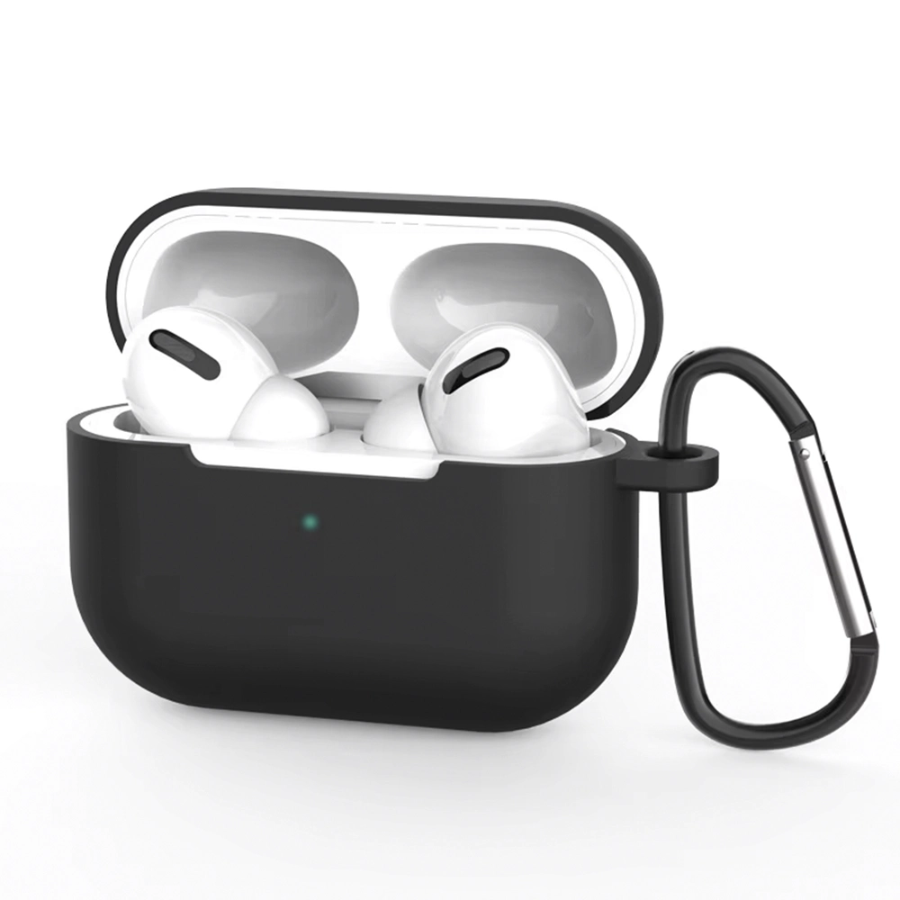 case-airpods-pro-2-negro Case de Silicona para AirPods Pro 2 - Funda Protectora en Varios Colores - Imagen 1